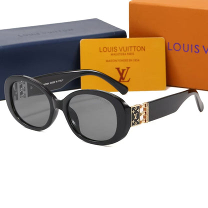 Love Letter Circle Design Fashion Sunglasses