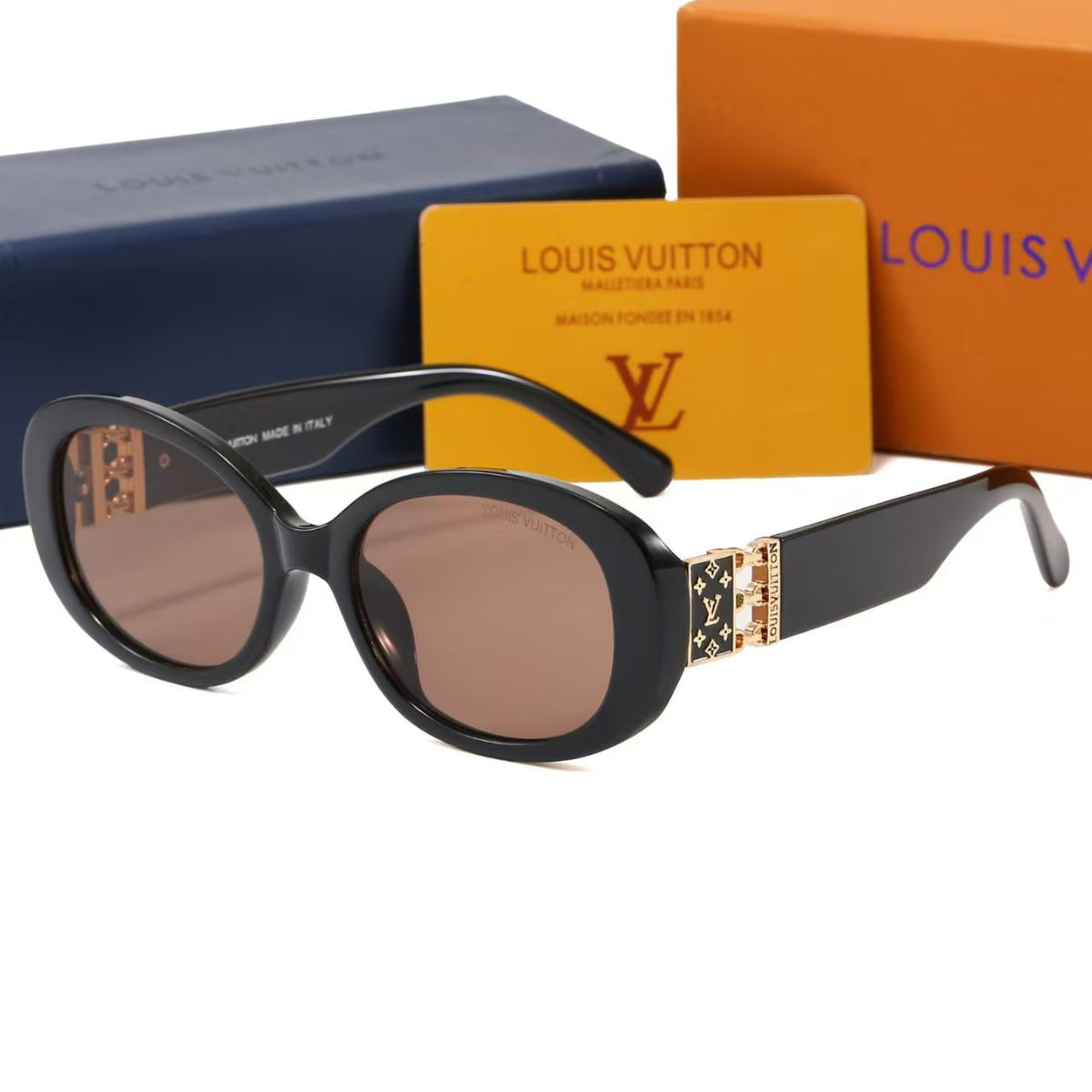 Love Letter Circle Design Fashion Sunglasses