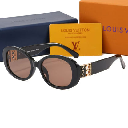 Love Letter Circle Design Fashion Sunglasses