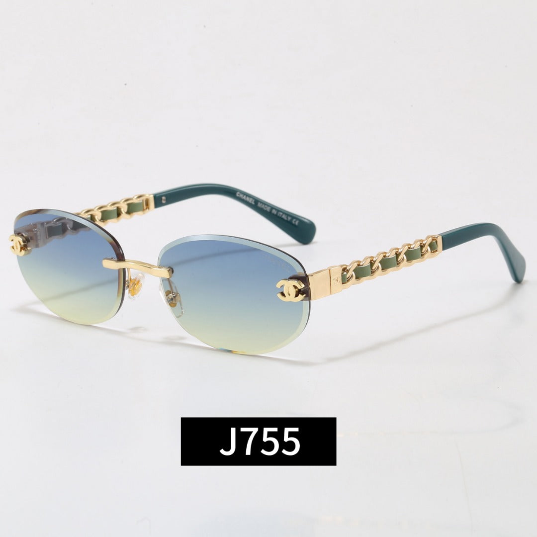 Colorful Jelly CC Girl Design Sunglasses