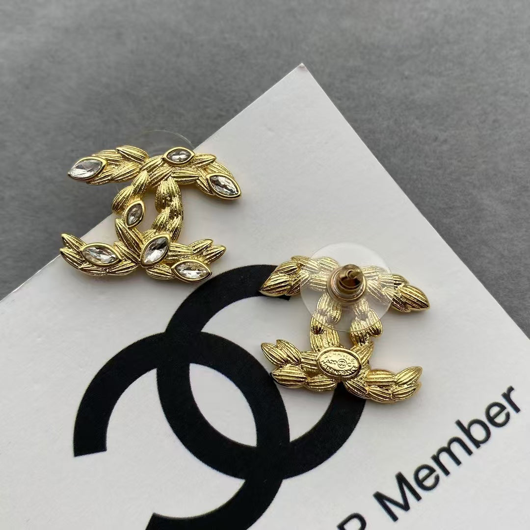 Wheat Shape CC Girl Earring