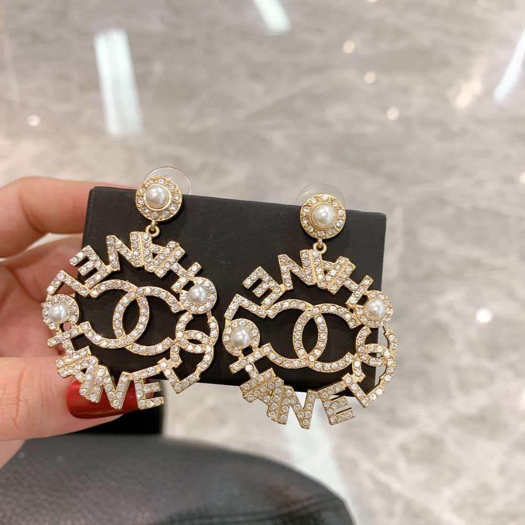 CC Shining Earrings Hoop