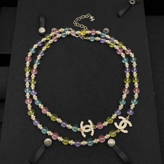 Colorful Girl Design Sweater Chain