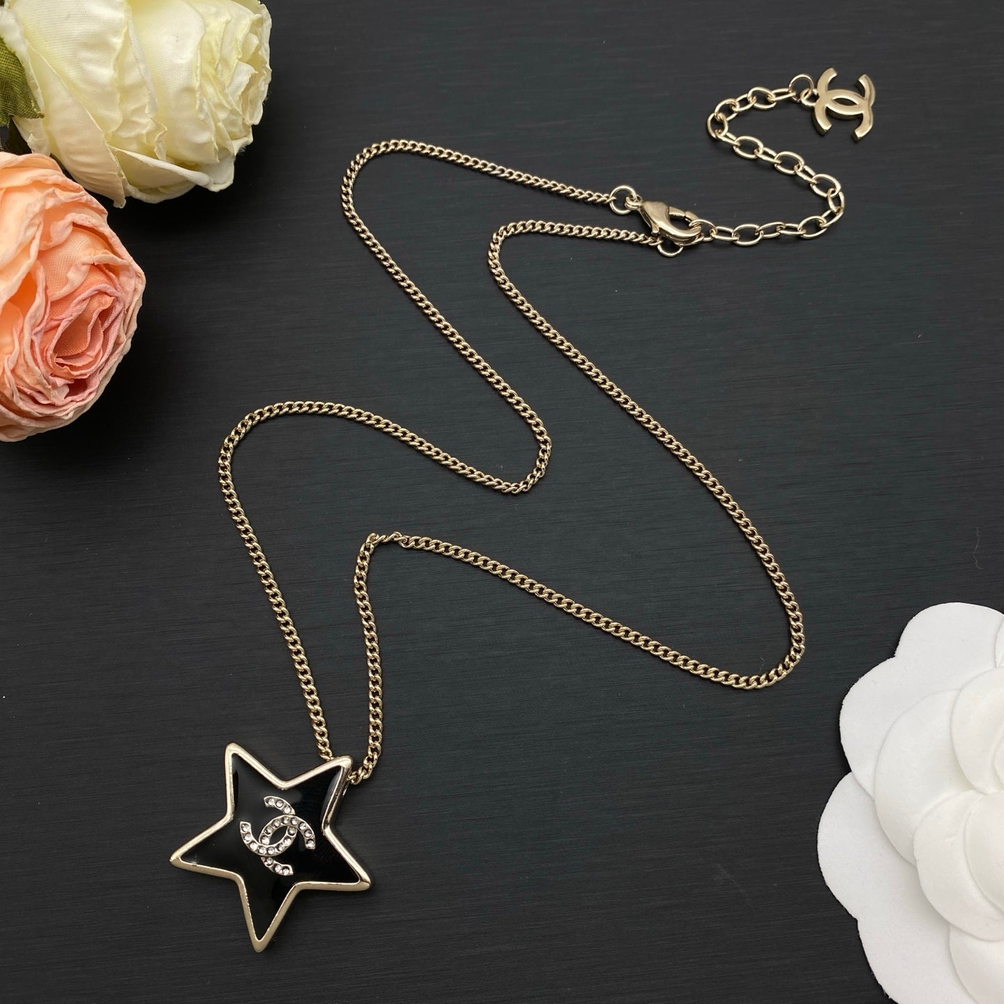 Cool Star Girl Sweater Chain Necklace