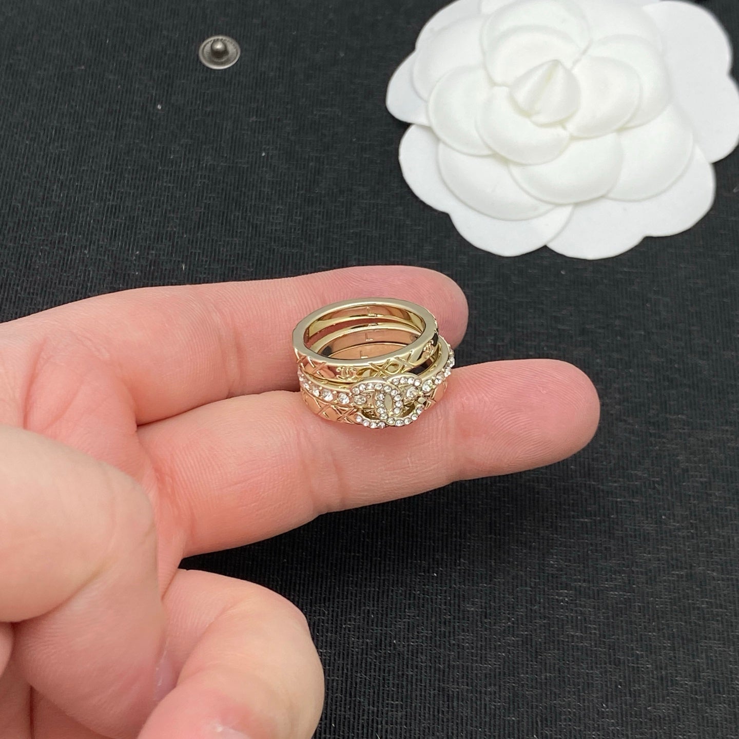 CC Shining Girl Design Ring