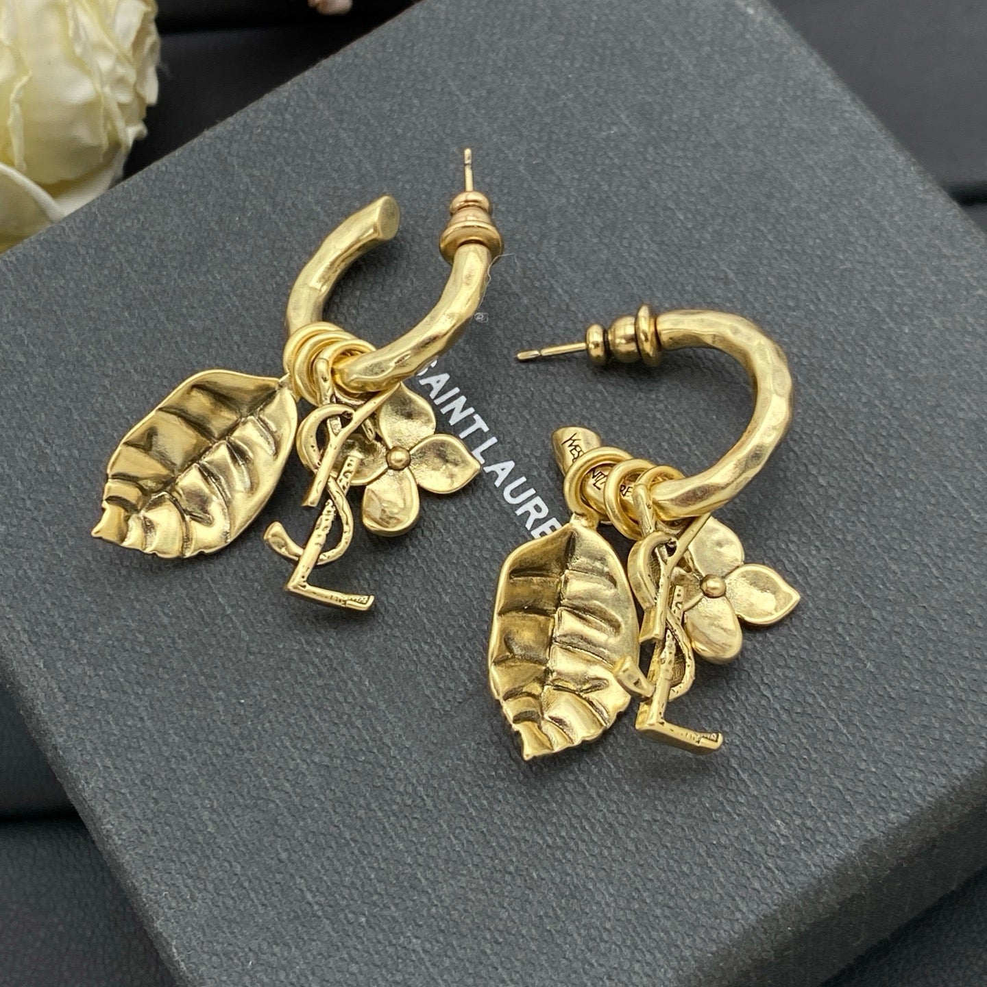 Yes Leaves Girl Earrings