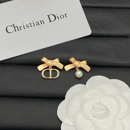 Dove Bow Knot Girl Earrings