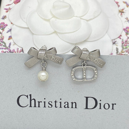 Dove Bow Knot Girl Earrings
