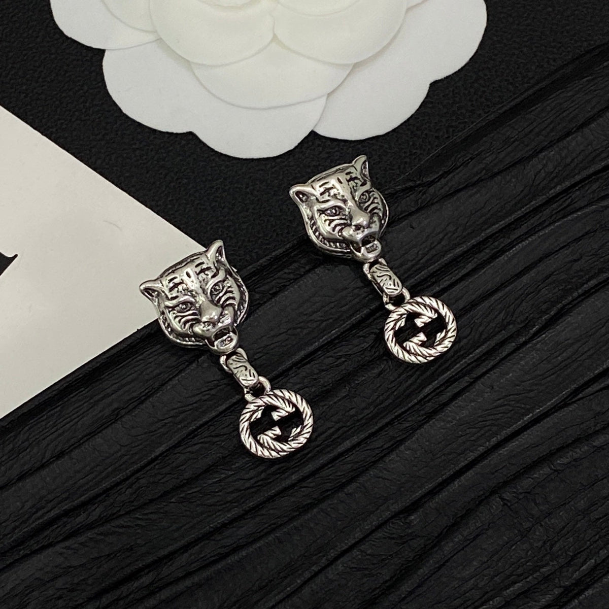 Retro Good Design 3 Set (Earrings+Bracelet +Necklace) - Silver