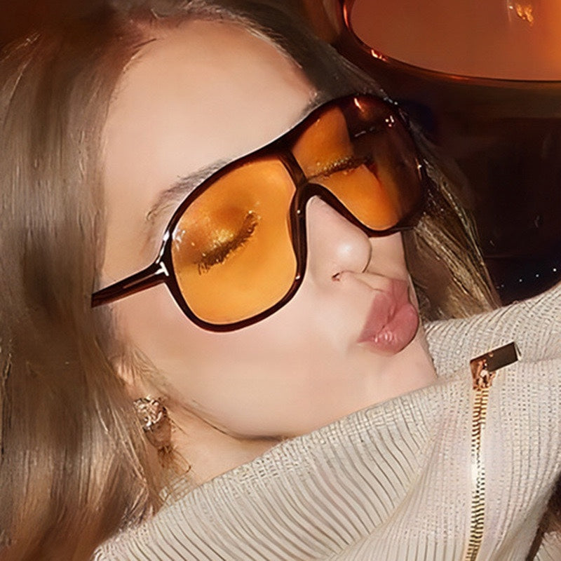 TF Pilot Colorful Chic Sunglasses