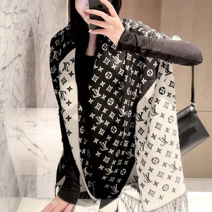 Lock And Keys Love Long Cashmere Scarf
